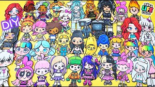 My Paper Crafts Collection #tocaboca #paperdiy #roblox screenshot 5