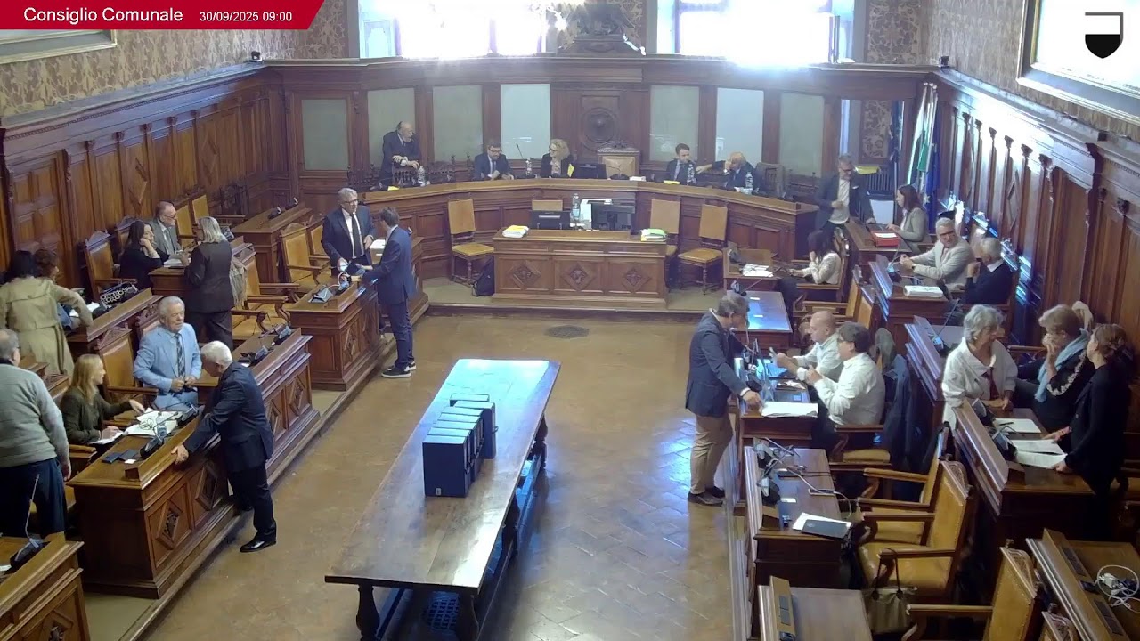 Consiglio comunale Siena