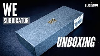 WE Subjugator Unboxing