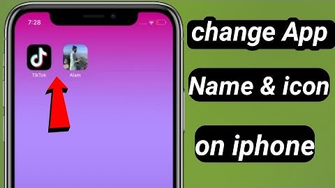 How to Customize Apps on iphone // change Name & icon on iphone apps