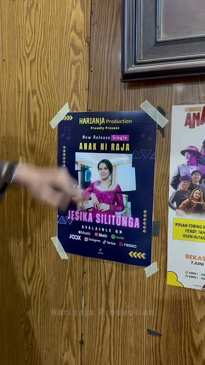 Jesika Silitonga - Anak Ni Raja #Iklan #Promosi #Poster #Batak #AnakNiRaja #JesikaSilitonga #Like