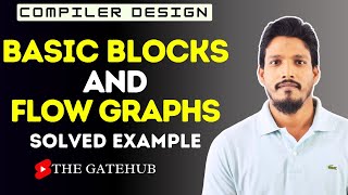 Basic Blocks and Flow Graphs with GATE 2015 Example | Compiler Design