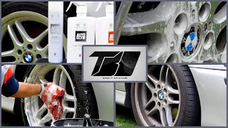AutoGlym WHEEL CLEANING VIDEO | Clean wheels | Instant Tyre Dressing | Wheel Protector | Satisfying