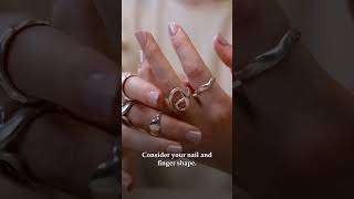 Stacking Rings Style Guide Erikas Top Tips for How to Stack Rings Like a Pro  Jewelry Trends #shorts