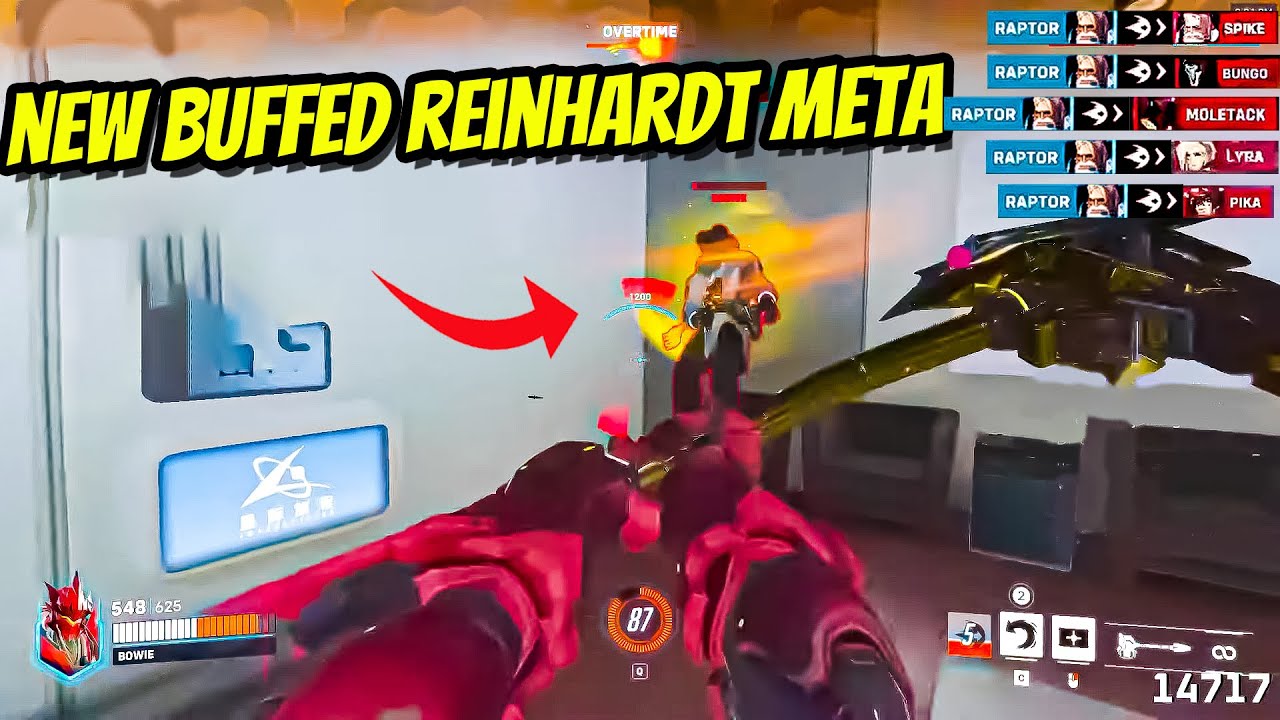 The *NEW* BUFFED Reinhardt Is INSANE In Overwatch 2 Season 3