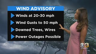 Philadelphia Weather Stormy And Windy Monday
