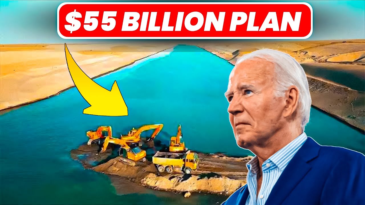 UNBELIEVABLE! Israel is Constructing $55 BILLION Gaza Canal Project