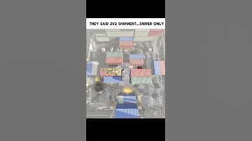 Every Sniper Only match in CODM Shipment be like 💀