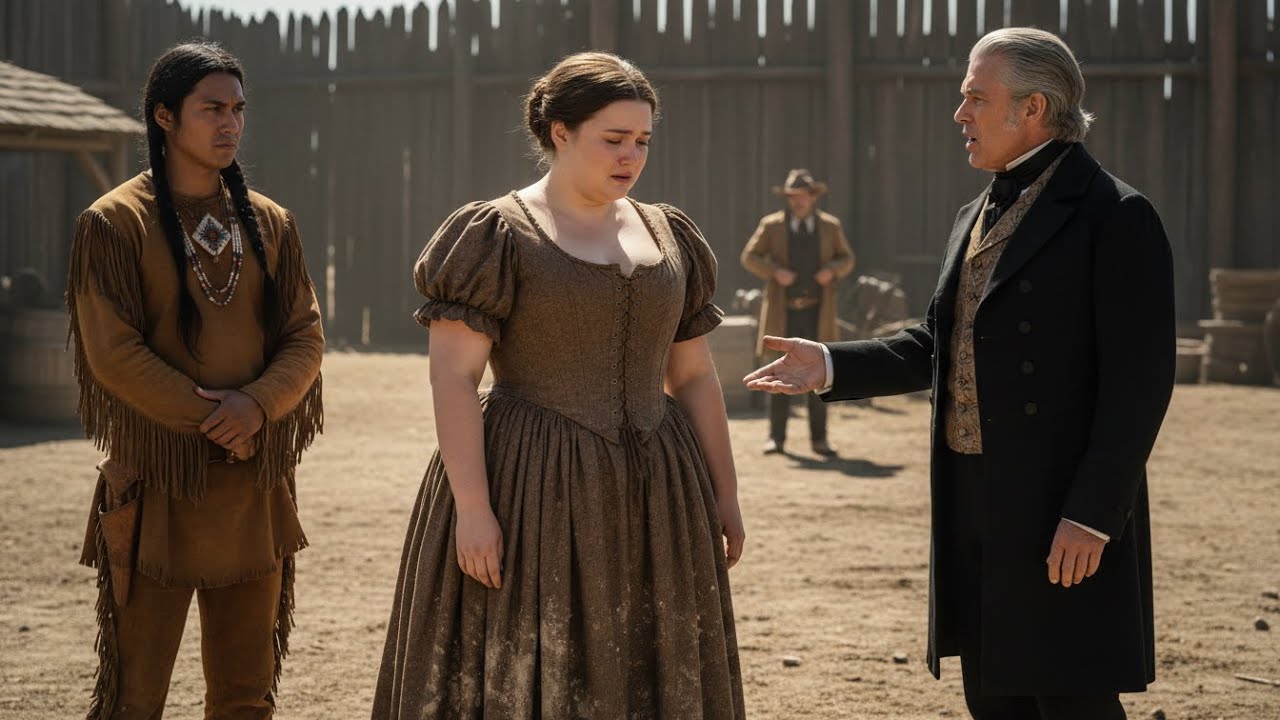 An Obese Noblewoman Given to a Fierce Apache Warrior as Cruel Punishment, But He Cherished Her Like