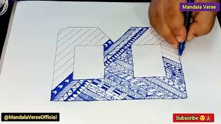 Alphabet B Mandala Patterns | 30+ Beautiful Mandala Designs | Most Satisfying Mandala Artwork