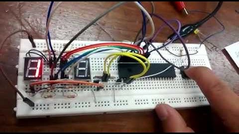Contador de Pulsos 0-99, con Multiplexado de Displays.