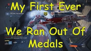 My First We Ran Out Of Medals, Medal (Iron Banner Talk)