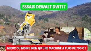 Essais Dewalt DW777