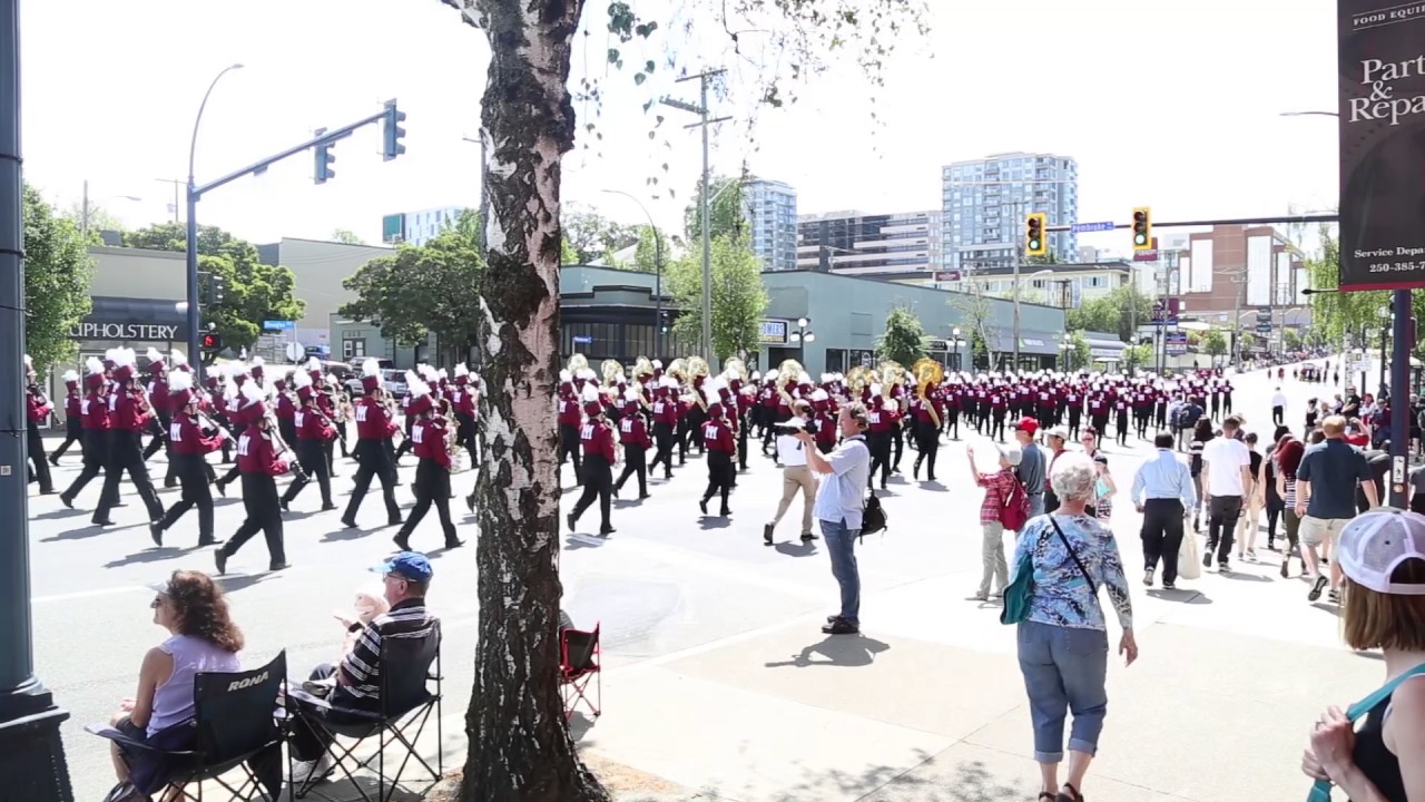 2017 Victoria Day Parade, MIHS Marching Band YouTube