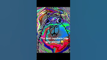 What’s a Capybara? #capybara #capybaralove #digitalart #procreate #memes #shorts  #capybararush