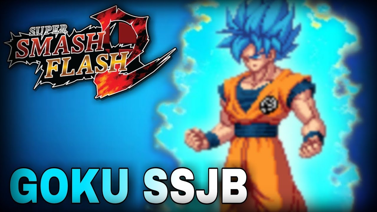 Goku Saiyan Blue REMASTERED | SSF2 MODS! - YouTube