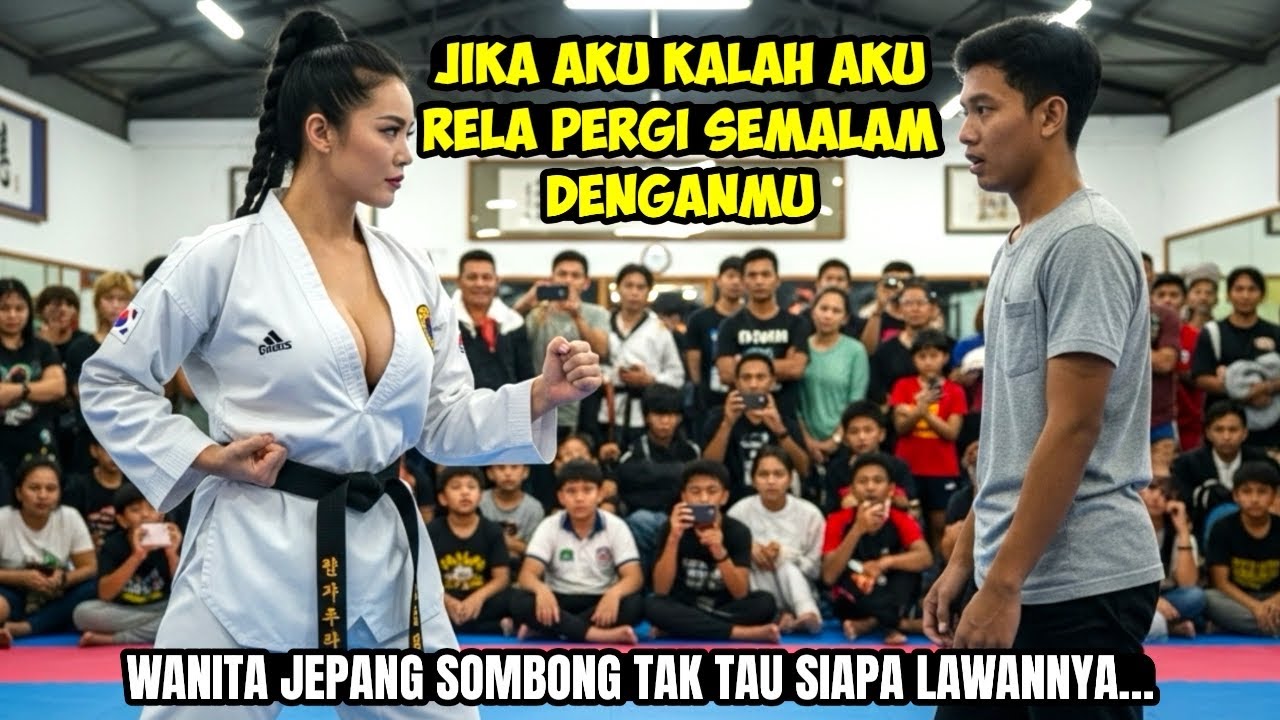 JIKA AKU KALAH AKU RELA MENJADI ISTRIMU! KISAH CINTA PRIA DAN ATLET KARATE….