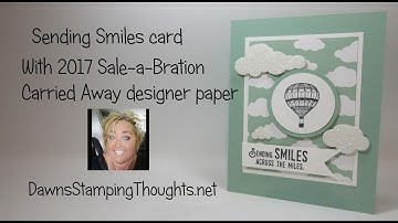 Sending Smiles Card Featuring Stampin