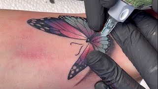 Butterfly 3D Tattoo