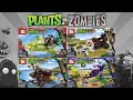 Lego PVZ: 4 sets Plants vs. Zombies Brick set Unbox & Speed Build China Lego SY1437