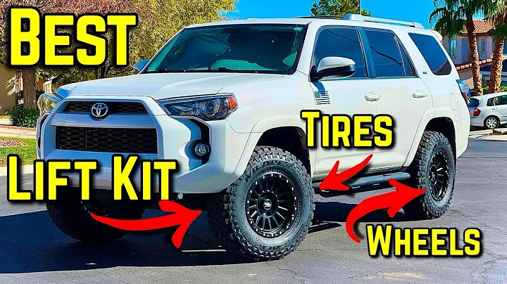 Best Lift Kit for Toyota 4Runner | 33" Tires, Eibach Stage 1 Lift, 17" RockTrix Wheels