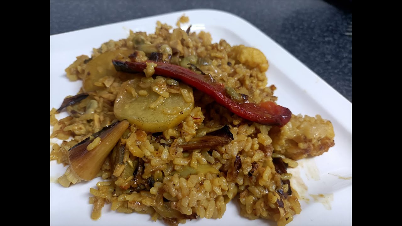 ARROZ Y VERDURAS MURCIANO.