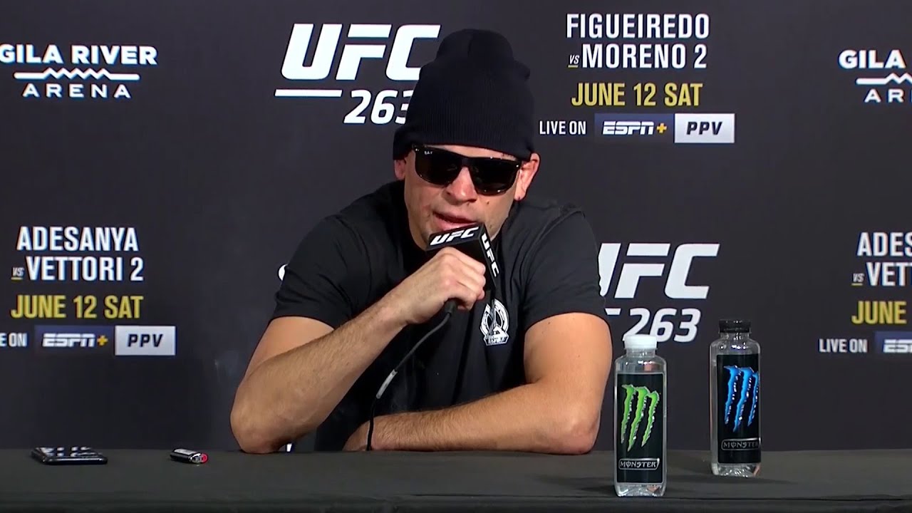 Ufc 263 Nate Diaz Post Fight Press Conference Youtube