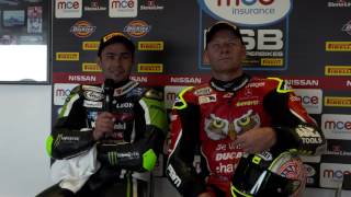 RD 10 MCE BSB Donington Park Race 1 Press Conference