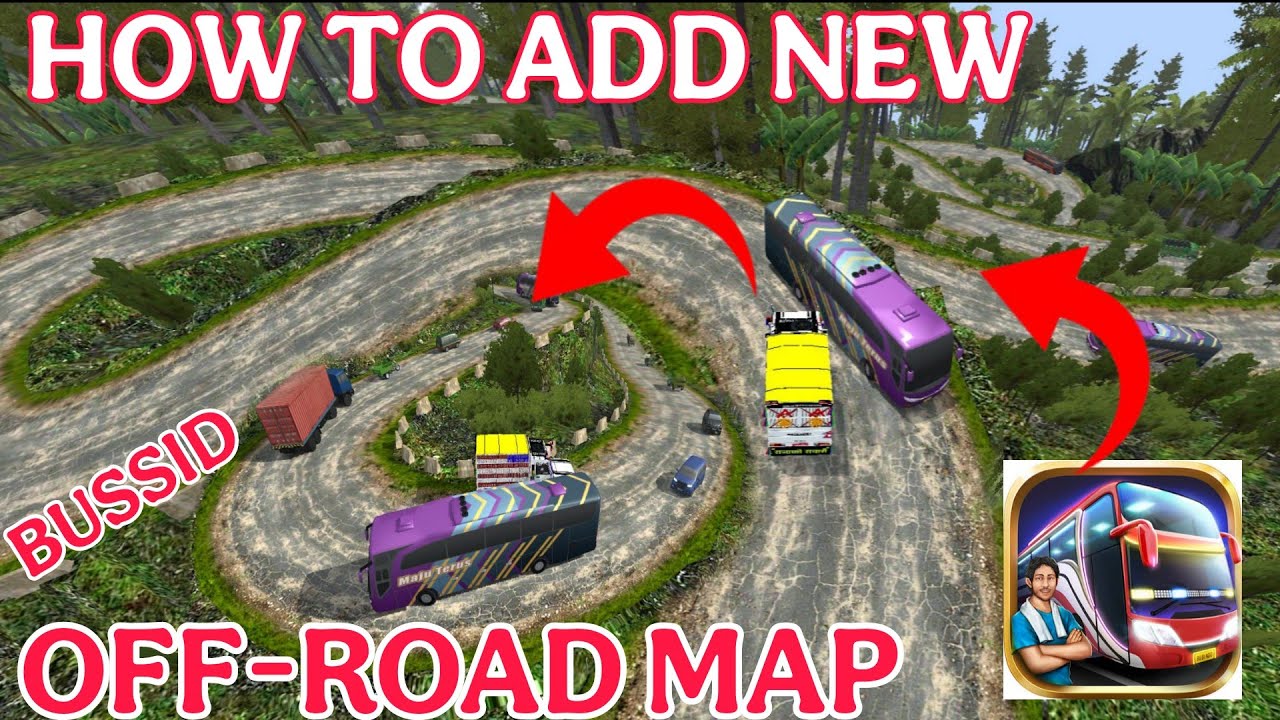NEW NEPALI Danger Off Road Map Mode Bussid Bus Simulator Indonesia 