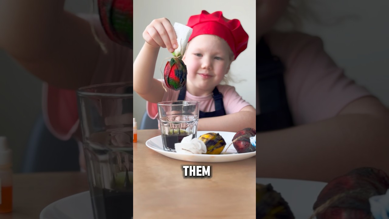 Useful egg decoration tip for you!