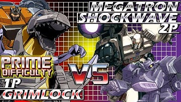 Transformers Devastation: Grimlock Vs Megatron and Shockwave (Prime Difficulty, Challenge Room 15)