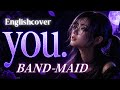 you. - BAND-MAID (English Ver. Cover by VIVI) 【AI English Reimagined】