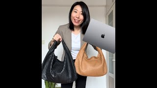 Does 15 inch laptop & macbook fit inside Medium or Large Bottega Veneta Hobo Bag?