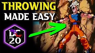 Dynamic Throwing And Collision Damage In Dc20