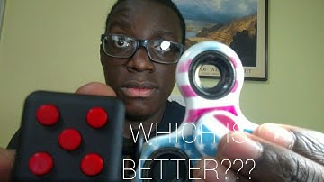 Fidget spinner VS fidget cube