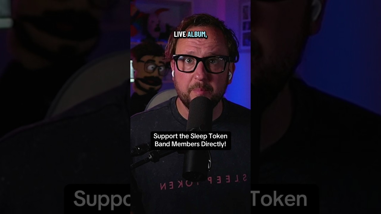 Support Sleep Token Band Members directly and get the WHOLE Download 2025 gig in glorious 4K!