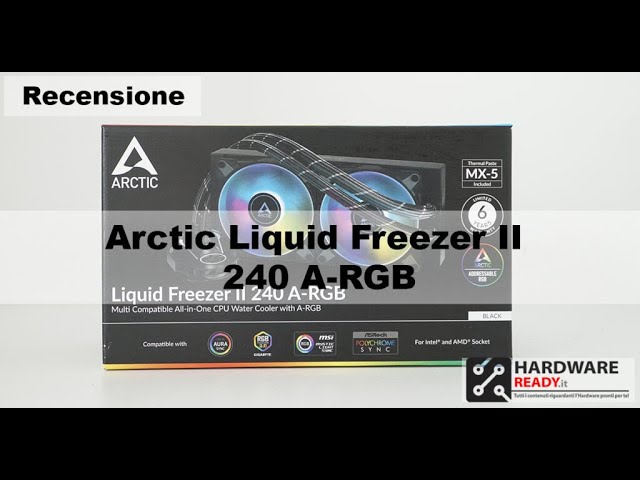 Arctic Liquid Freezer II 240 A-RGB Cooling