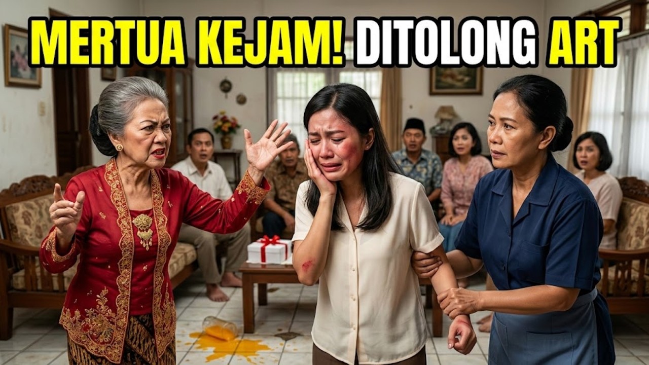Dihina & Ditampar Mertua, Aku Diselamatkan ART yang Ternyata Direktur Kaya.