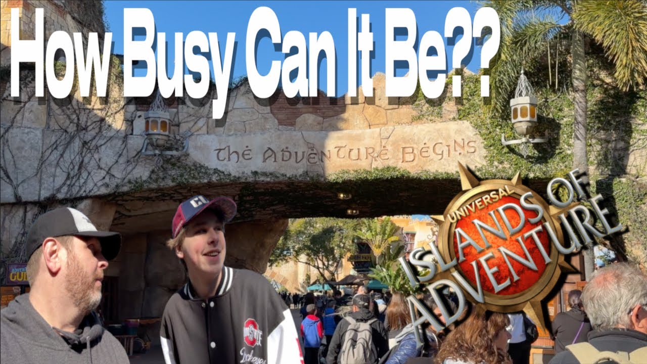 Видеоблог Universal's Islands of Adventure 2026 — Безумная загруженность — Экспресс-пропуск прихо...