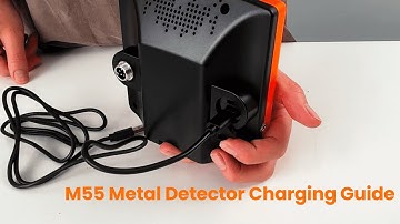 How to Charge DetectTrek M55 Metal Detector | Charging Guide