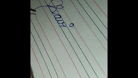 नाम सवी का और आपका क्या cursive writing savi