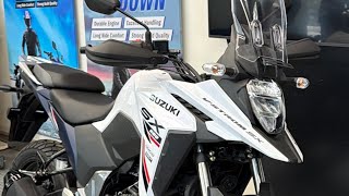 Suzuki V strom SX 250 Update, New White Colour, New On Road Price & Mileage | EMI Plan ?