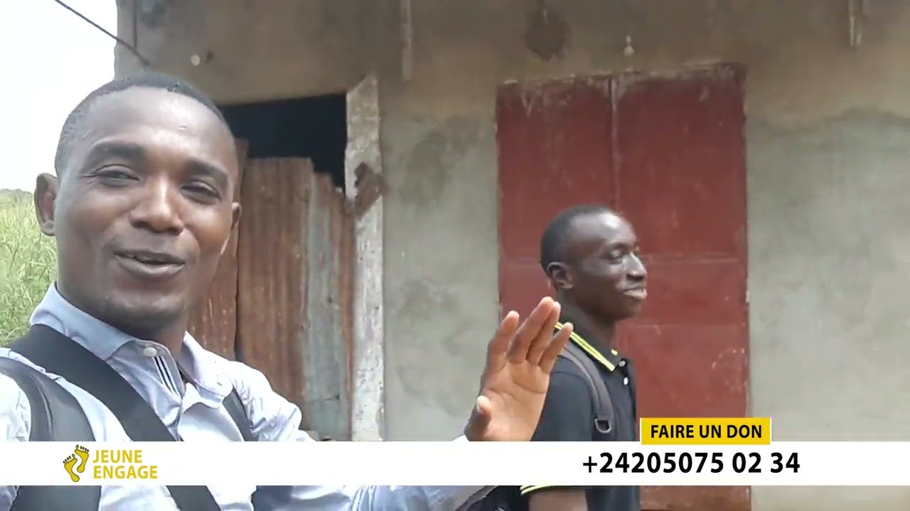 LA RUE TV I JEUNE ENGAGE I LA PRESENTATION DU CHAMP DE PAPAYE AU CONGO BRAZZAVILLE