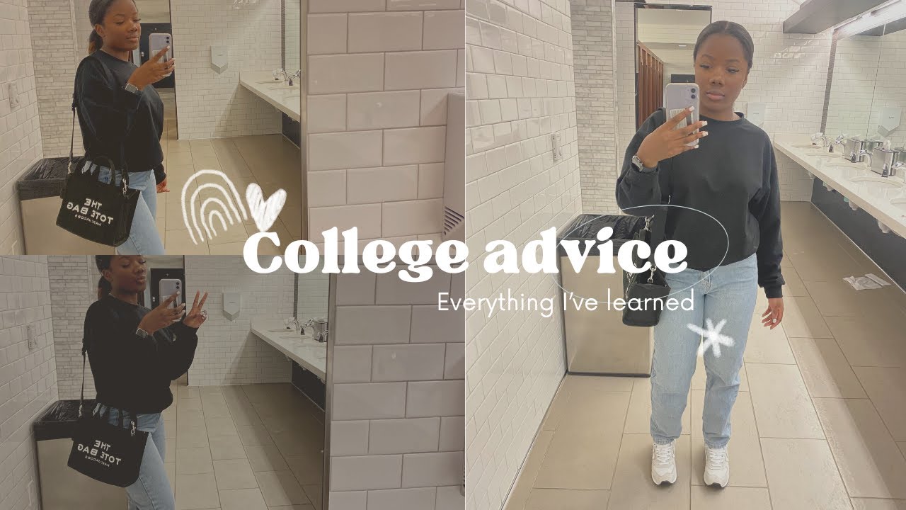 college freshman advice video! - YouTube