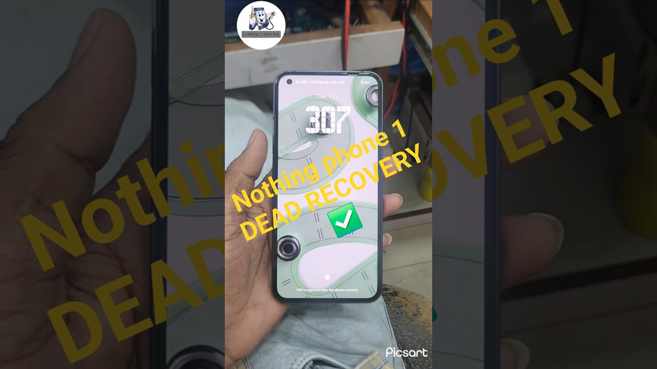Nothing phone 1 DEAD RECOVERY// low boot // Common fult series case 1 😁 ...