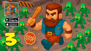 Last Stronghold: Idle Survival - Gameplay Walkthrough Part 3 - Survive From Zombies! (iOS, Android)