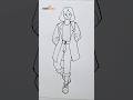 How to draw Girl | Easy girl drawing | Girl Drawing easy |#girldrawing #art #drawing #easydrawing
