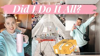 Drive \& Run Errands w Me | Packing Post, Buying Flowers, Home Bargains,  The Range \& Mum Life Vlog!