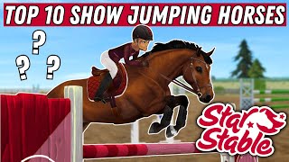 Top 10 Show Jumping Horses in Star Stable