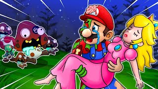 Zombies Attack Mario's Kingdom - Mario Sad Story - Super Mario Bros Animation